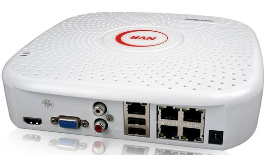 Купить IP видеорегистратор h.265+  ultra hd nvr-04 poe в Киеве, фото №2