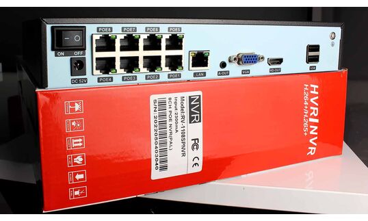 IP відеореєстратор RV-3108ENVR