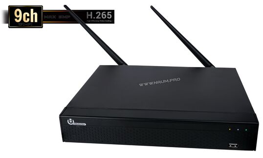 IP відеореєстратор h.265+ ultra hd nvr wi-fi