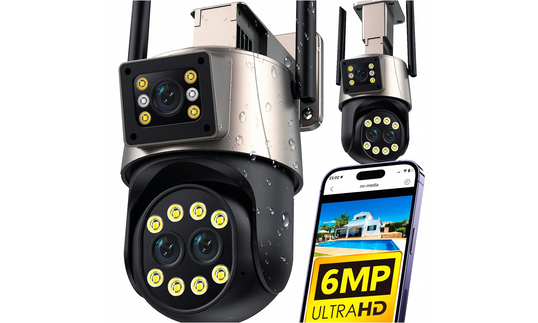 Камера на три об'єктиви з зумом rrv-msk3nip600-zoom