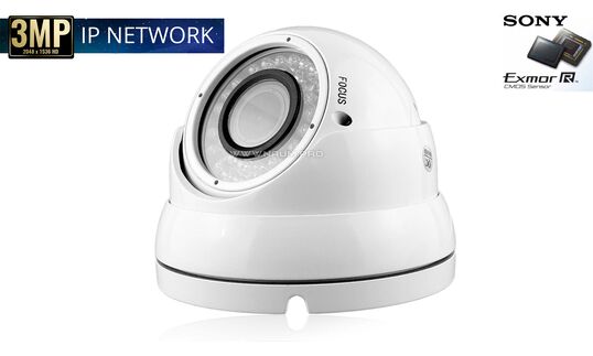 IP камера варифокальна 3mp Exmor IMX 303
