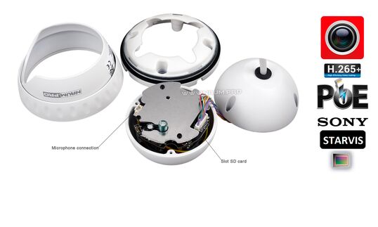 IP камера Starvis imx307 Cupol