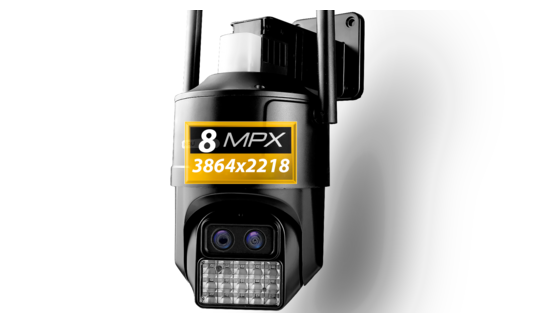 Купить Поворотна WIFI камера ICSee PTZ 160 black Pro R3 в Киеве, фото №2