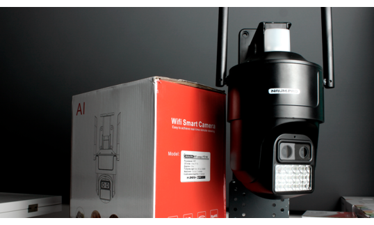 Поворотна WIFI камера ICSee PTZ 160 black Pro R3