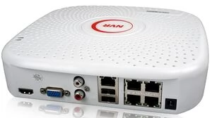 Купить IP видеорегистратор h.265+  ultra hd nvr-04 poe в Киеве