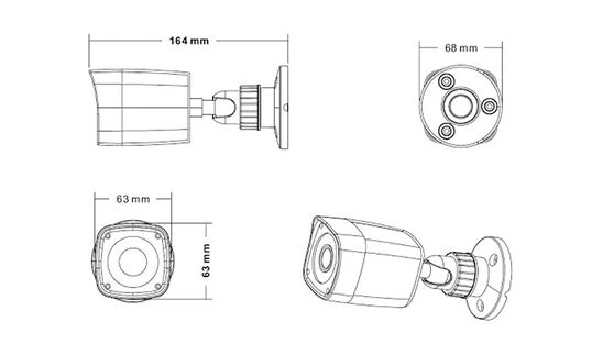 IP камера Starvis imx323 PLAST