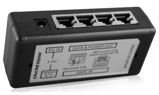 Коммуникационная POE панель 4 LAN 