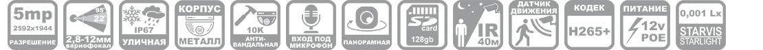 IP камера антивандальная R54