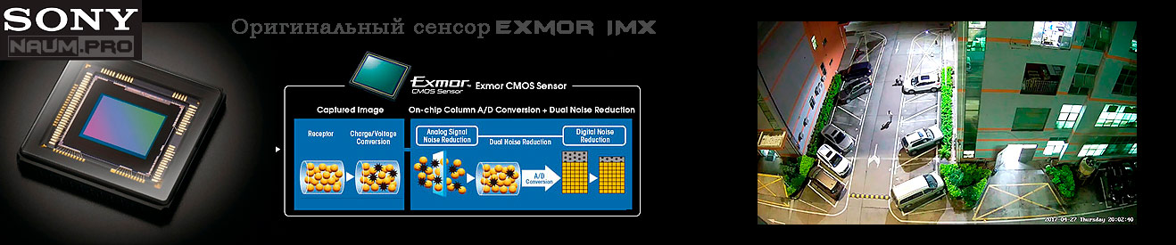 Exmor IMX 370 встановлений оригінальний сенсор SONY Exmor IMX 370 установлен оригинальный сенсор SONY