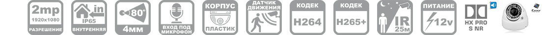 купольная камера Imx220 вход для микрофона 