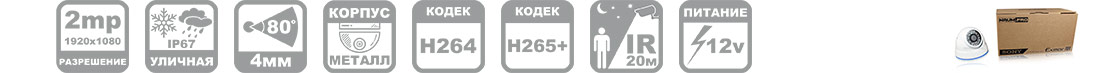 купольная ip камера imx223
