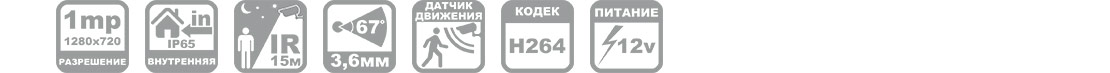 Видеонаблюдение камера купольная для офиса