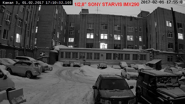 Sony Exmor imx291 матрица в камере 1/3 Ночь Sony Exmor imx291 матрица в камере 1/3 Ночь